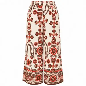 Women's Elegant Floral Printed 2-Piece Cord Set