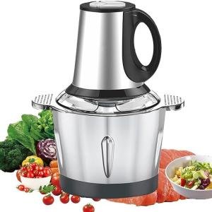 500W Electric Meat Grinder & 14-in-1 Vegetable Slicer Combo