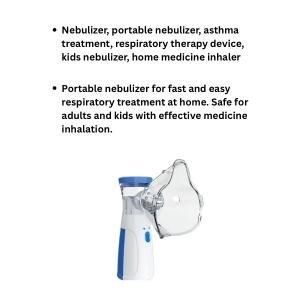 Nebulizer for Flu and stuffed nose