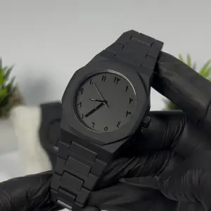 Black Arabic Dial Watch