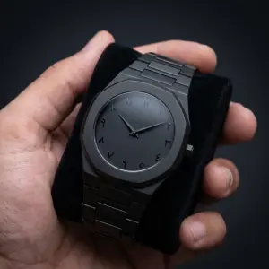 Black Arabic Dial Watch