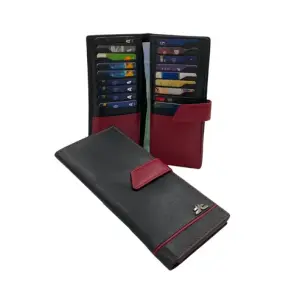 Long Wallet Maveric Leather Wallet # 4146L ( COLOR ADDITION NEEDED )