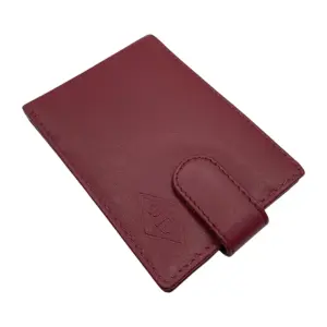 Card Case Small Wallet 12 Card Album Loop Lock + Coin Pocket # JD-689D