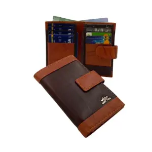Long Wallet Maveric Leather Wallet # 1802ML