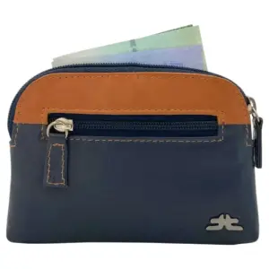 Slim Travel Cards, Cash, Coins & Key Wallet RFID # 4004