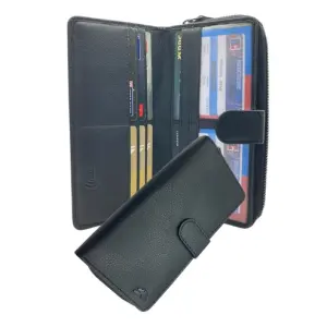 Long Wallet Maveric Leather Wallet # 4652