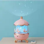 Bunny's Carousel Night Light Projector-Soothing Sleep Light for Kids