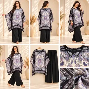 Women's Kaftan Style Co-Ord Set