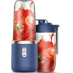 Portable Juicer Blender 400 ml – Mini Electric Smoothie Maker for Travel, Office & Fitness
