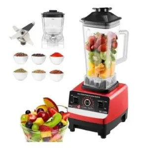 Silver Crest SC-1589 Heavy-Duty Blender | 2-in-1 Grinder & Blender