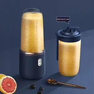 Portable Juicer Blender 400 ml – Mini Electric Smoothie Maker for Travel, Office & Fitness