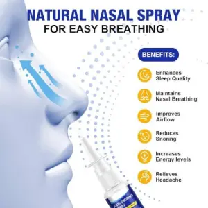 Anti-Snoring Nasal Spray | Quick Relief from Snoring & Nasal Congestion