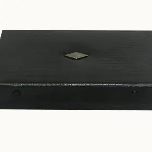 Compact Flat Snap Button Jewelry Box # L.Button_JB