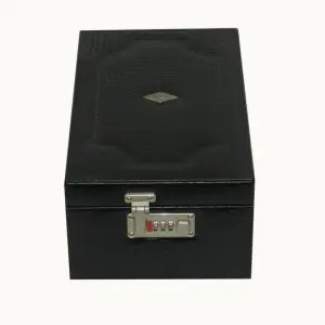 New Locker Multipurpose Jewelry Box Genuine Leather # XL_LOCKER JB [New]