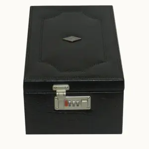 Locker Multipurpose Jewelry Box Genuine Leather # XL_LOCKER JB