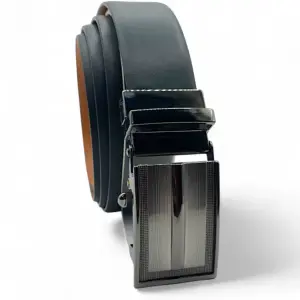 Mens Leather Belt Reversible with Auto-lock Buckle 35mm Envi [RR]
