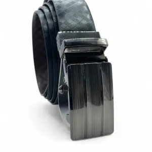 Mens Leather Belt Reversible with Auto-lock Buckle 35mm Breanda
