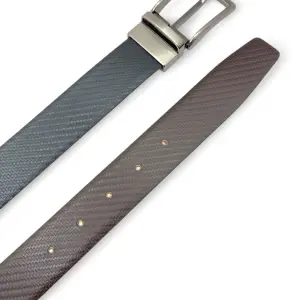 Mens Leather Belt Reversible 35mm Cronus