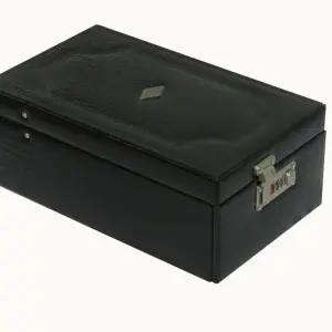 New Locker Multipurpose Jewelry Box Genuine Leather # XL_LOCKER JB [New]