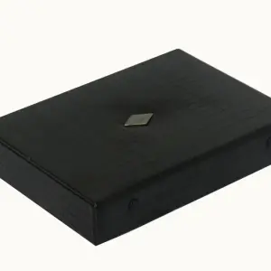 Compact Flat Snap Button Jewelry Box # L.Button_JB