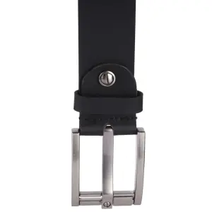 Mens Leather Belt 40mm Crystal Mat