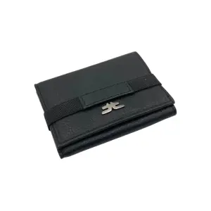 RFID Compact Trifold Cards & Cash Wallet # 1891 [8] Elastic