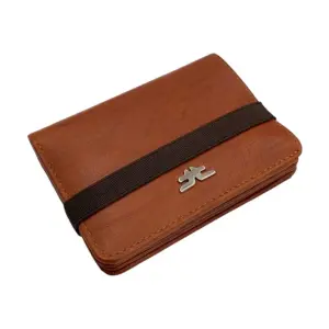 Compact Credit Cards & Cash Wallet With RFID # 4193A [ELASTIC]