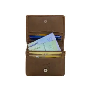 Business Cards & Credit Cards Wallet RFID # 1736L VIP.HUNTER