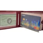 Card Case Small Size 12 Card Album Loop Lock # JD-407L