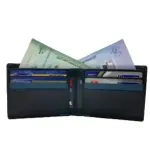Slim & Compact Leather Bi-Fold Wallet # 4541