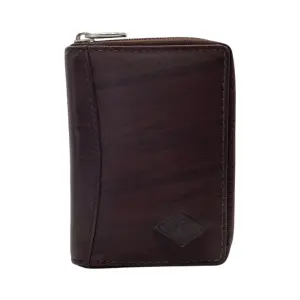 Full Zip Card Case Small Size 16 Card Album Loop Lock # JD-1832Z