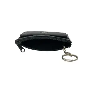 Slim Travel Top Zipper Cards, Cash, Coins & Key Wallet RFID # 1372