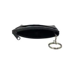 Slim Travel Top Zipper Cards, Cash, Coins & Key Wallet RFID # 1372A