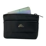 Slim Travel Top Zipper Cards, Cash, Coins & Key Wallet RFID # 1372