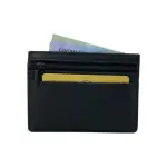 Super Slim Genuine Leather Card Holder With Zip # 685NZ