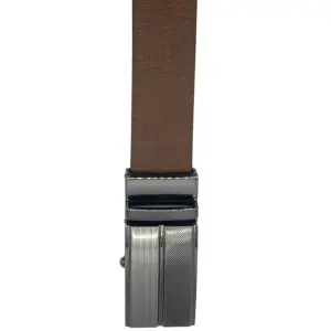 Mens Leather Belt Reversible with Auto-lock Buckle 35mm Trama [RR]