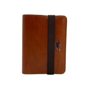 Compact Credit Cards & Cash Wallet With RFID # 4193A [ELASTIC]