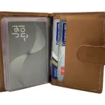 Card Case Small Size 16 Card Album Loop Lock # 1090B