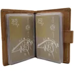 Card Case Small Size 16 Card Album Loop Lock # 1090B