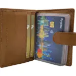 Card Case Small Size 16 Card Album Loop Lock # 1090B