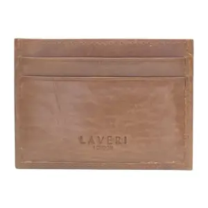 Super Slim Soft Genuine Leather Card Holder, Mini Credit Card Wallet # 1066/2
