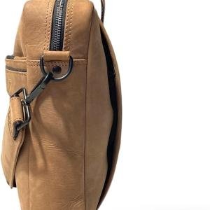 Laptop Briefcase Bag, Brown_Hunter, Multiple Zipper Pockets, Adjustable Shoulder Strap, Business Professional Style