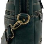 Laptop Briefcase Bag, Blue, Multiple Zipper Pockets, Adjustable Shoulder Strap, Business Professional Style