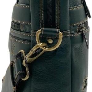 Laptop Briefcase Bag, Blue, Multiple Zipper Pockets, Adjustable Shoulder Strap, Business Professional Style