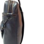 Laptop Briefcase Bag, Blue, Multiple Zipper Pockets, Adjustable Shoulder Strap, Business Professional Style