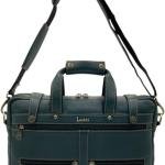 Laptop Briefcase Bag, Blue, Multiple Zipper Pockets, Adjustable Shoulder Strap, Business Professional Style