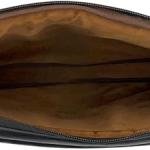 Laveri Convertible Laptop Messenger Bag, Navy Blue Leather, Top Handle, Adjustable Shoulder Strap, Multiple Compartments