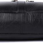 LAVERI® Genuine Leather Laptop Bag Men Women upto 15.6inch Cow Hide Office Briefcase Business Cross Body Messenger Bag IPad Macbook Adjustable Shoulder Strap Premium 1 Year Warranty #2872