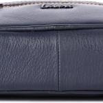 LAVERI Full Grain Leather Hand Pouch Wrist Bag Clutch Organiser Multi Purpose Bag Men Women Cow Hide Office Business Casual Travel Kit Toiletry Bag 1 Year Warranty #155BH