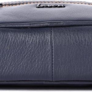 LAVERI Full Grain Leather Hand Pouch Wrist Bag Clutch Organiser Multi Purpose Bag Men Women Cow Hide Office Business Casual Travel Kit Toiletry Bag 1 Year Warranty #155BH